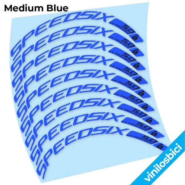 Speedsix Ultralight 5.0 Pegatinas en vinilo adhesivo llanta (12)