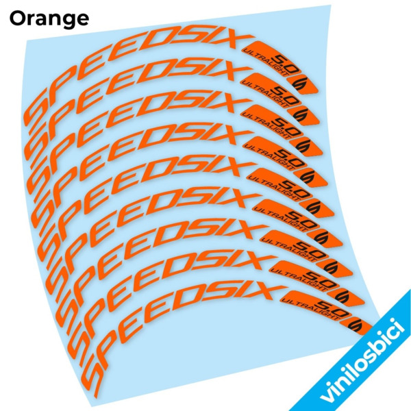 Speedsix Ultralight 5.0 Pegatinas en vinilo adhesivo llanta (18)