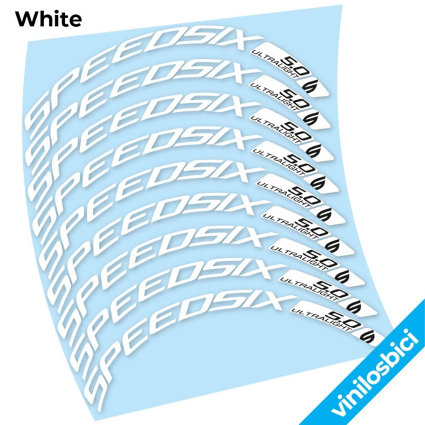 Speedsix Ultralight 5.0 Pegatinas en vinilo adhesivo llanta (23)