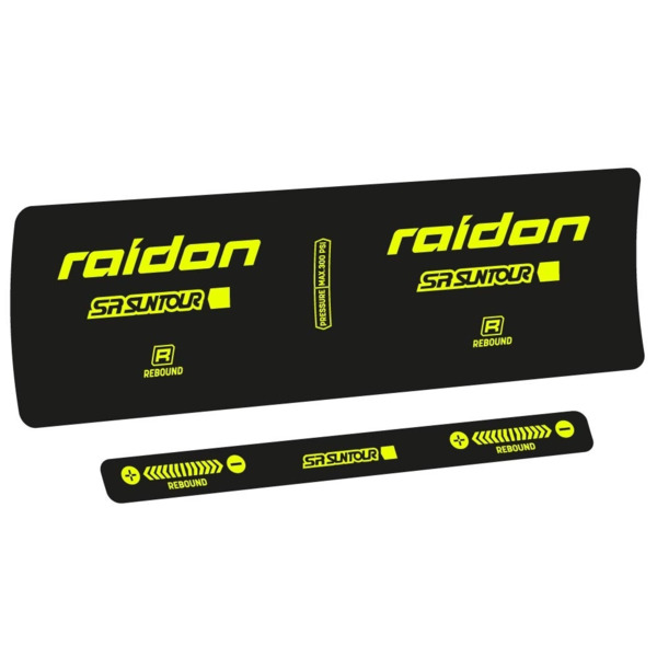SR Suntour Raidon R 2020 Pegatinas en vinilo adhesivo Amortiguador (2)