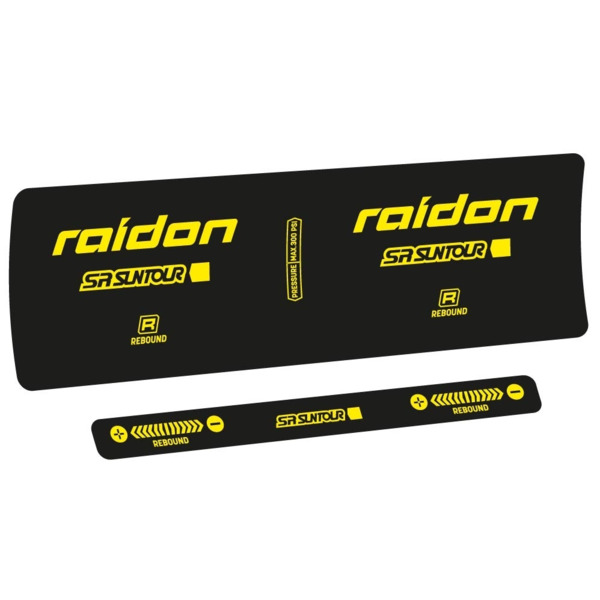SR Suntour Raidon R 2020 Pegatinas en vinilo adhesivo Amortiguador (3)