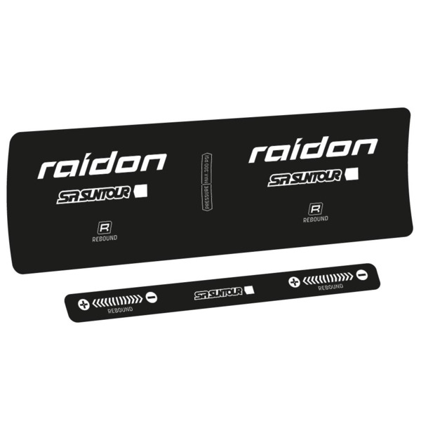 SR Suntour Raidon R 2020 Pegatinas en vinilo adhesivo Amortiguador (6)
