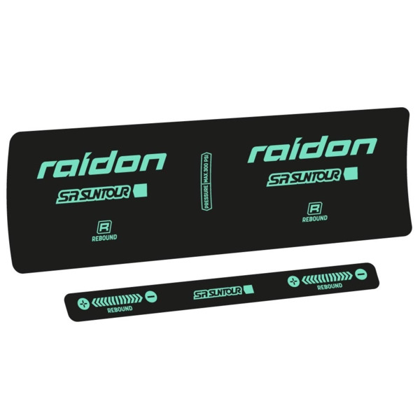 SR Suntour Raidon R 2020 Pegatinas en vinilo adhesivo Amortiguador (9)