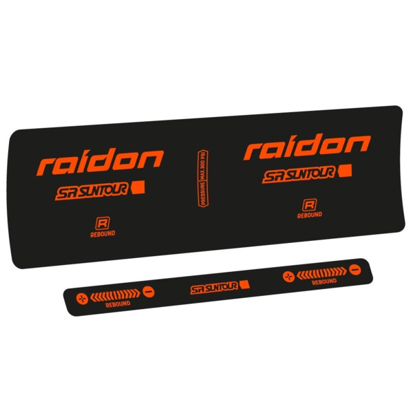 SR Suntour Raidon R 2020 Pegatinas en vinilo adhesivo Amortiguador (10)