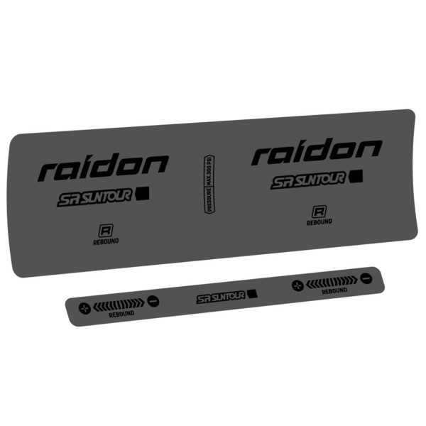 SR Suntour Raidon R 2020 Pegatinas en vinilo adhesivo Amortiguador (12)