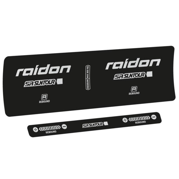 SR Suntour Raidon R 2020 Pegatinas en vinilo adhesivo Amortiguador (15)