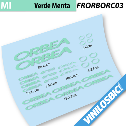 ▷Pegatinas Cuadro Orbea Orca