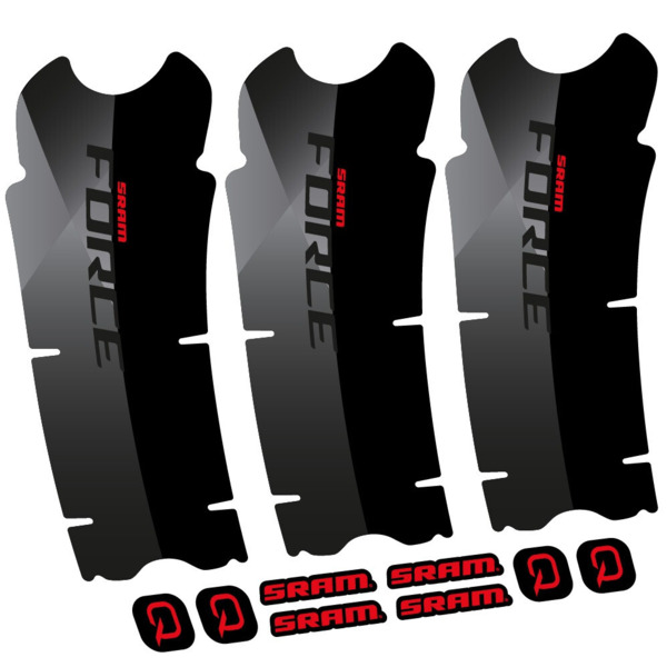 Sram Force Axs Pegatinas en vinilo adhesivo Bielas (1)
