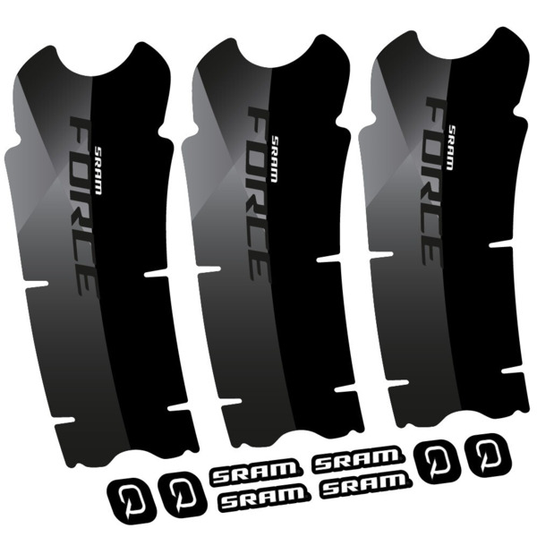Sram Force Axs Pegatinas en vinilo adhesivo Bielas (6)