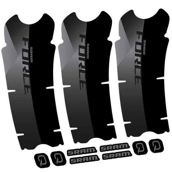 Sram Force Axs Pegatinas en vinilo adhesivo Bielas (7)