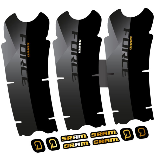 Sram Force Axs Pegatinas en vinilo adhesivo Bielas (14)