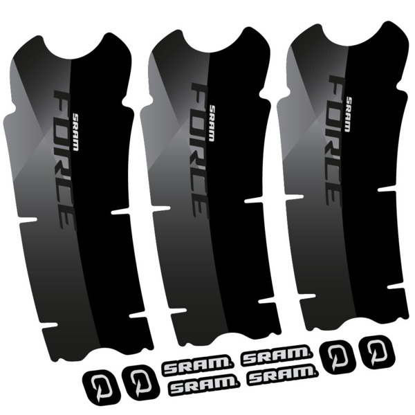 Sram Force Axs Pegatinas en vinilo adhesivo Bielas (15)