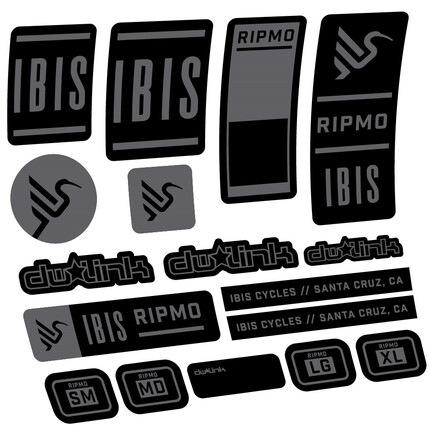 Pegatinas para Cuadro Ibis Ripmo V2 en vinilo adhesivo stickers graphics calcas adesivi autocollants