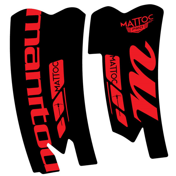 Manitou Mattoc Pro SSP 2015 Pegatinas en vinilo adhesivo Horquilla