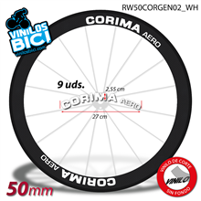 Corima Aero vinilos adhesivos llanta perfil 50mm
