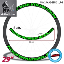 KasperWheels vinilos adhesivos llantas 29"