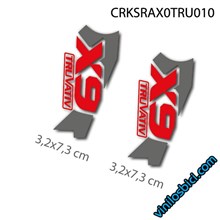 Sram X0 vinilo para Bielas
