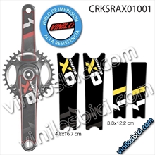 Sram X01 vinilos para bielas