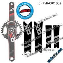 Sram X01 vinilos para bielas
