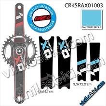 Sram X01 vinilos para bielas