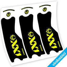 SRAM XX1 Eagle DUB 2021 Pegatinas en vinilo adhesivo Biela