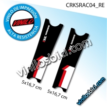 Sram XX1 vinilo para bielas