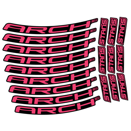 Pegatinas para Llanta MTB Stans Arch S2 2021 en vinilo adhesivo stickers graphics calcas adesivi autocollants