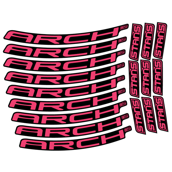 Stans Arch S2 2021 Pegatinas en vinilo adhesivo Llanta MTB
