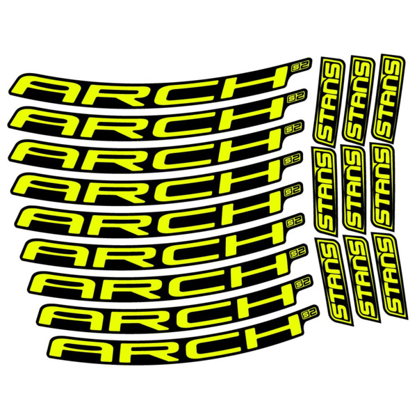 Stans Arch S2 2021 Pegatinas en vinilo adhesivo Llanta MTB (2)