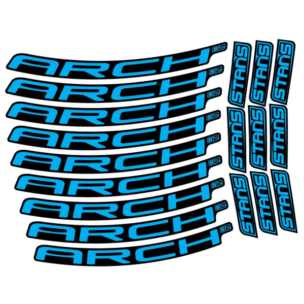 Stans Arch S2 2021 Pegatinas en vinilo adhesivo Llanta MTB (4)