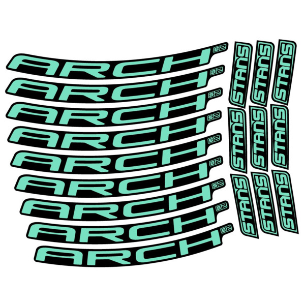 Stans Arch S2 2021 Pegatinas en vinilo adhesivo Llanta MTB (9)