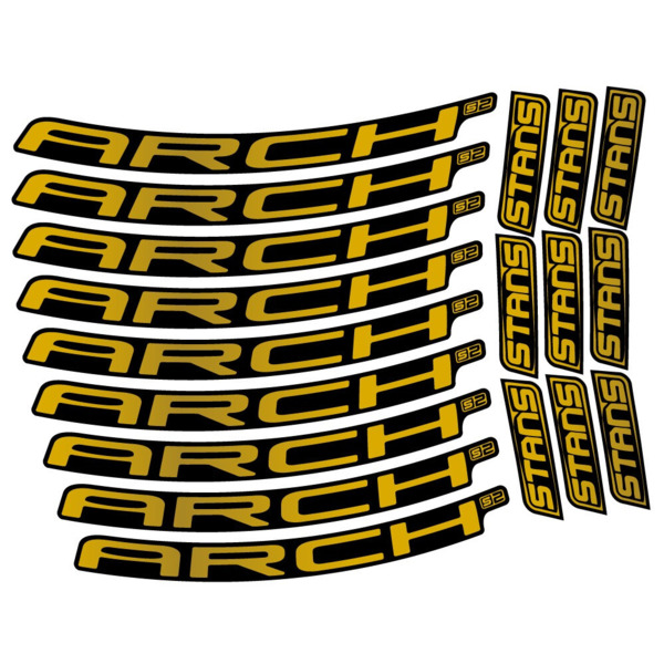 Stans Arch S2 2021 Pegatinas en vinilo adhesivo Llanta MTB (13)