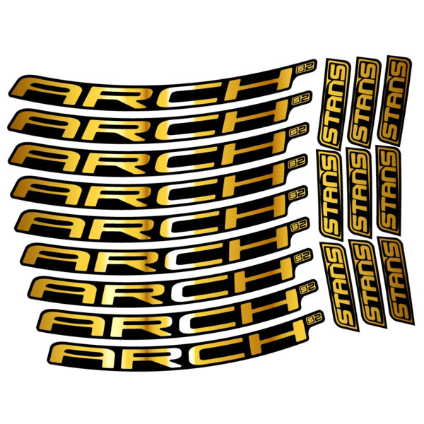 Stans Arch S2 2021 Pegatinas en vinilo adhesivo Llanta MTB (14)