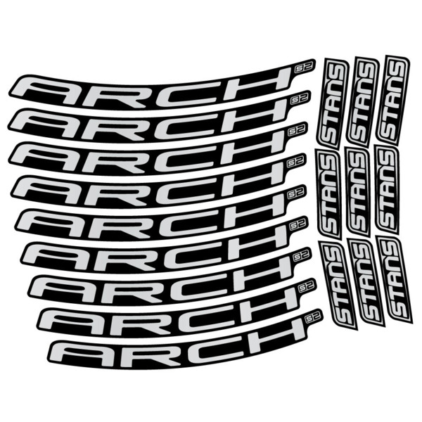 Stans Arch S2 2021 Pegatinas en vinilo adhesivo Llanta MTB (15)