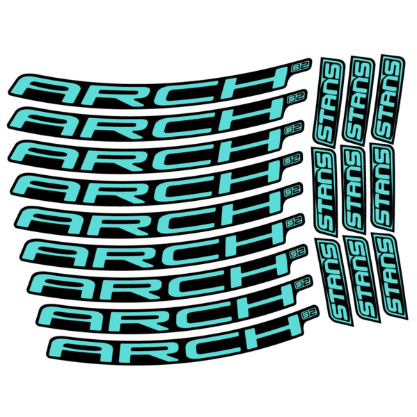 Stans Arch S2 2021 Pegatinas en vinilo adhesivo Llanta MTB (22)