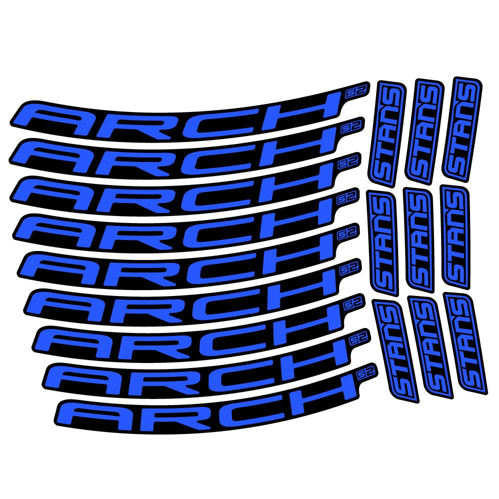 Stans Arch S2 2021 Ver.2 Pegatinas en vinilo adhesivo Llanta MTB (5)