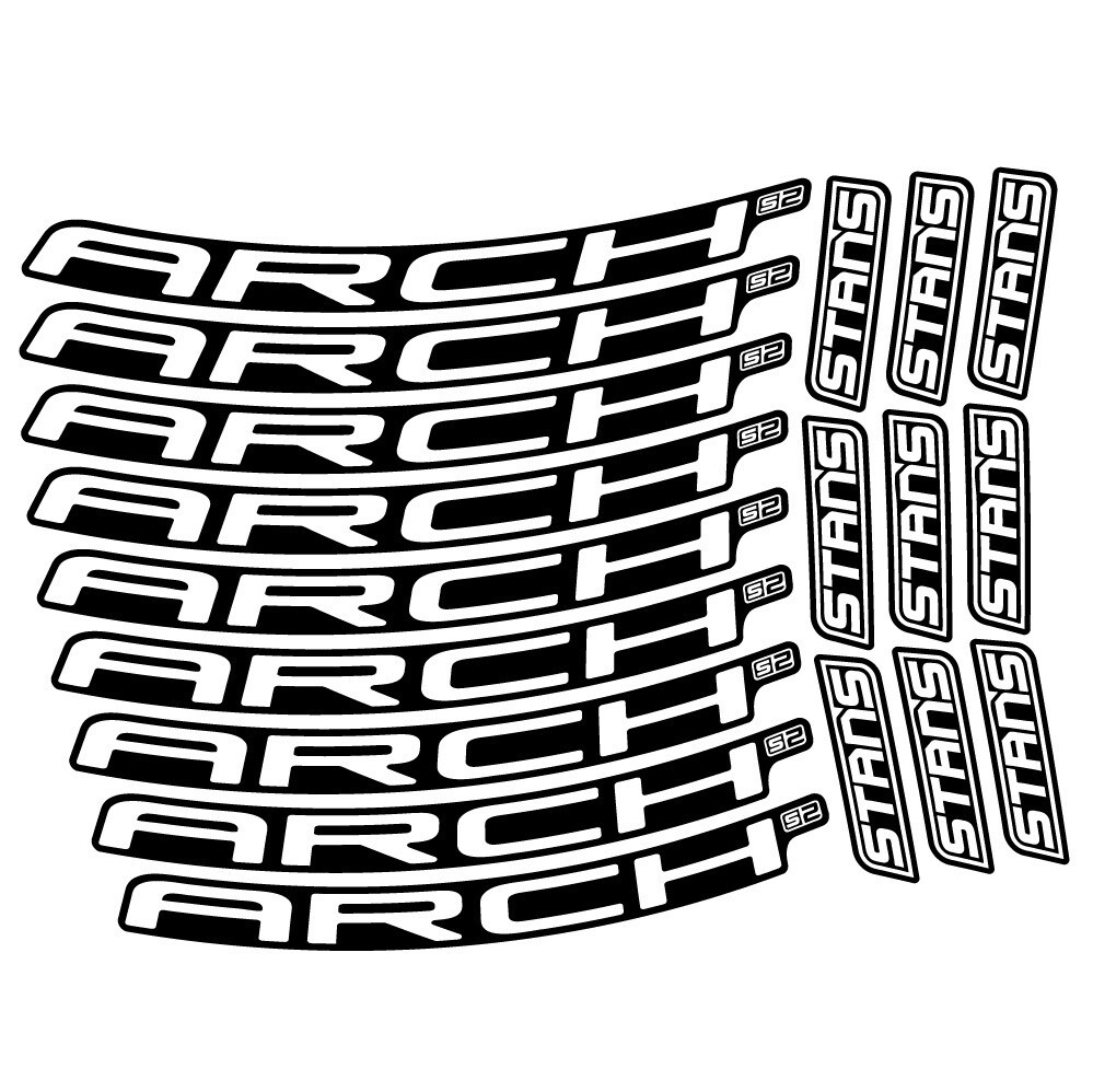 Stans Arch S2 2021 Ver.2 Pegatinas en vinilo adhesivo Llanta MTB (6)
