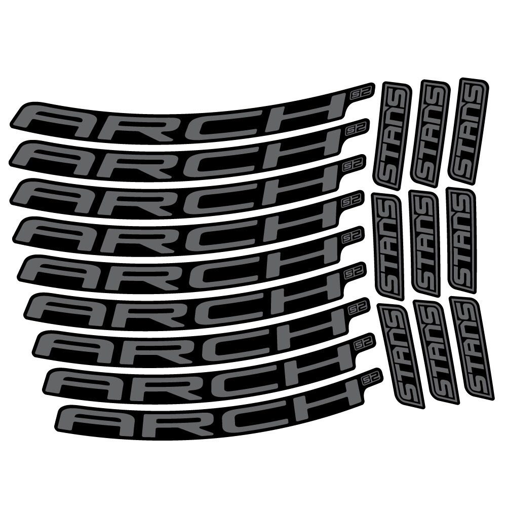 Stans Arch S2 2021 Ver.2 Pegatinas en vinilo adhesivo Llanta MTB (7)