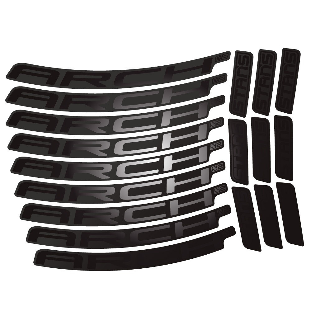 Stans Arch S2 2021 Ver.2 Pegatinas en vinilo adhesivo Llanta MTB (12)