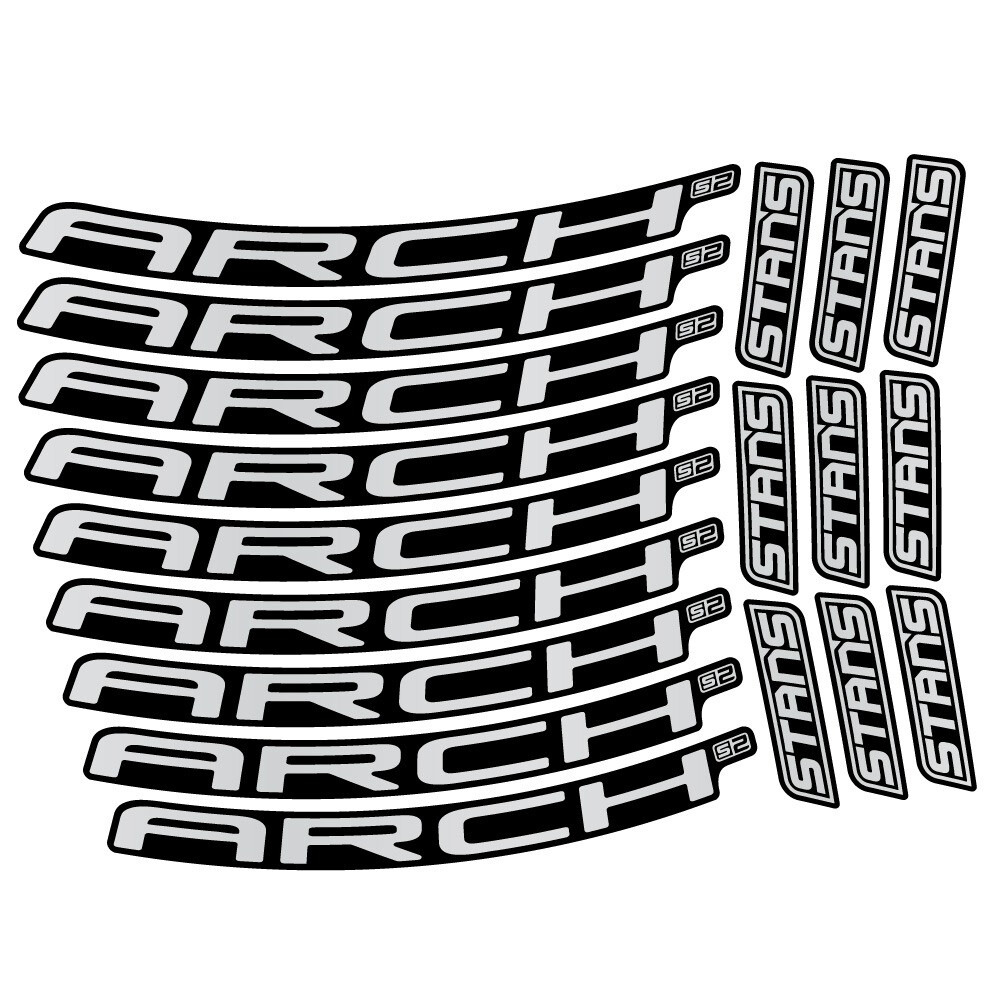 Stans Arch S2 2021 Ver.2 Pegatinas en vinilo adhesivo Llanta MTB (15)