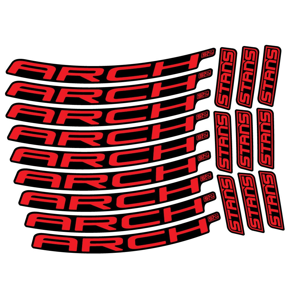 Stans Arch S2 2021 Ver.2 Pegatinas en vinilo adhesivo Llanta MTB (19)