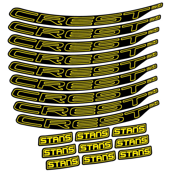 Stans Crest MK4 Ver.1 Pegatinas en vinilo adhesivo Llanta MTB (3)