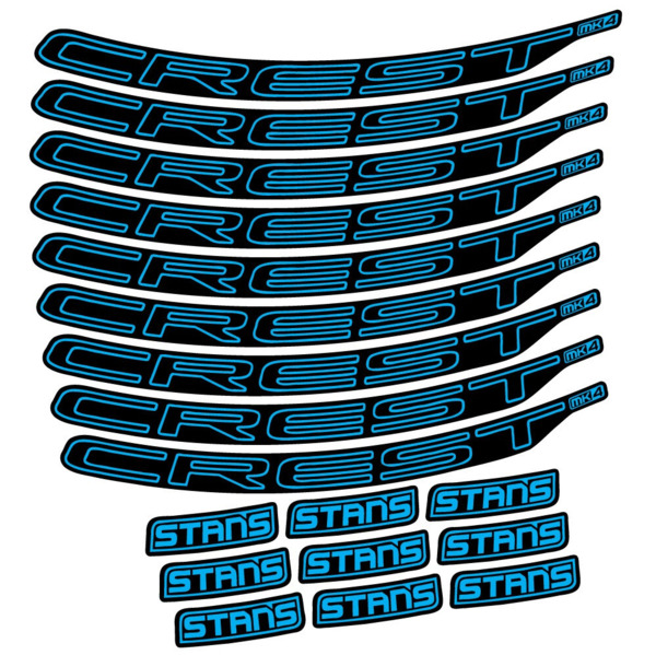 Stans Crest MK4 Ver.1 Pegatinas en vinilo adhesivo Llanta MTB (4)
