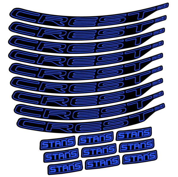 Stans Crest MK4 Ver.1 Pegatinas en vinilo adhesivo Llanta MTB (5)