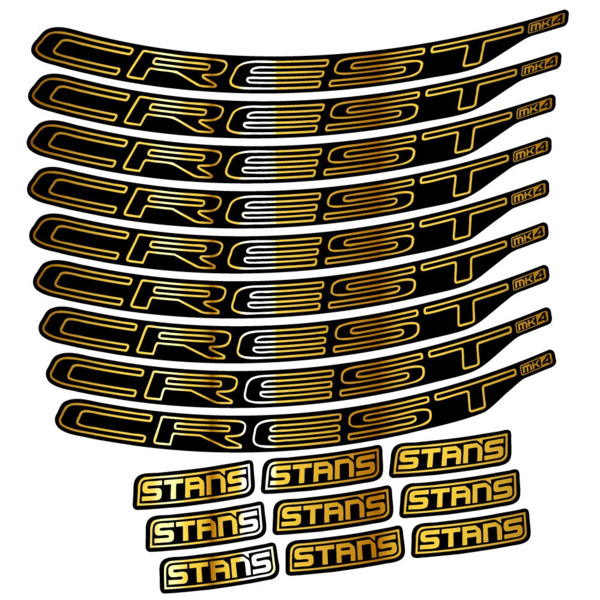 Stans Crest MK4 Ver.1 Pegatinas en vinilo adhesivo Llanta MTB (14)