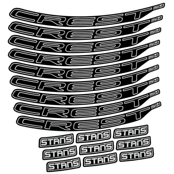 Stans Crest MK4 Ver.1 Pegatinas en vinilo adhesivo Llanta MTB (15)