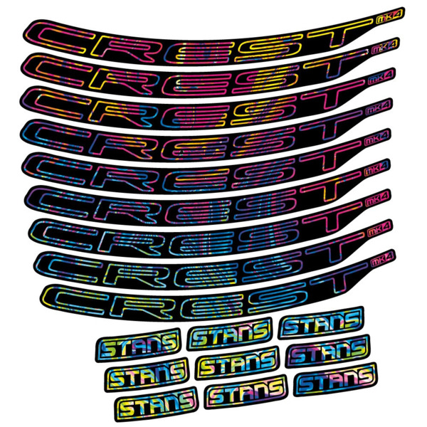 Stans Crest MK4 Ver.1 Pegatinas en vinilo adhesivo Llanta MTB (17)