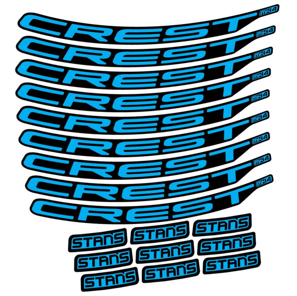 Stans Crest MK4 Ver.2 Pegatinas en vinilo adhesivo Llanta MTB (4)
