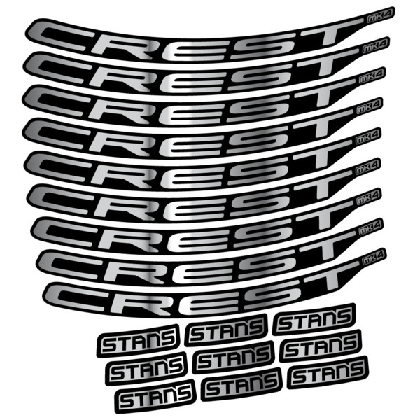 Stans Crest MK4 Ver.2 Pegatinas en vinilo adhesivo Llanta MTB (16)