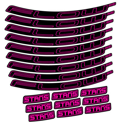 Pegatinas para Llanta MTB Stans Flow MK4 Ver.1 en vinilo adhesivo stickers graphics calcas adesivi autocollants
